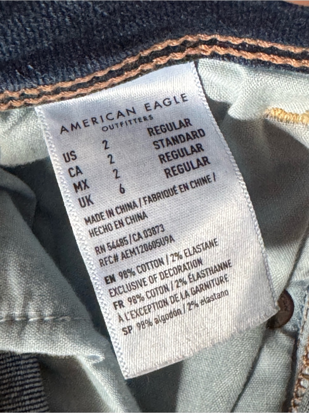 Bundle - (3) American Eagle Outfitters Women’s Kick Boot Jeans - Picture 6 of 9
